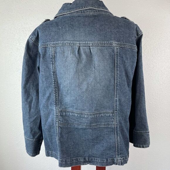 Motto Denim Style Jacket Size 2X EUC - Picture 6 of 6